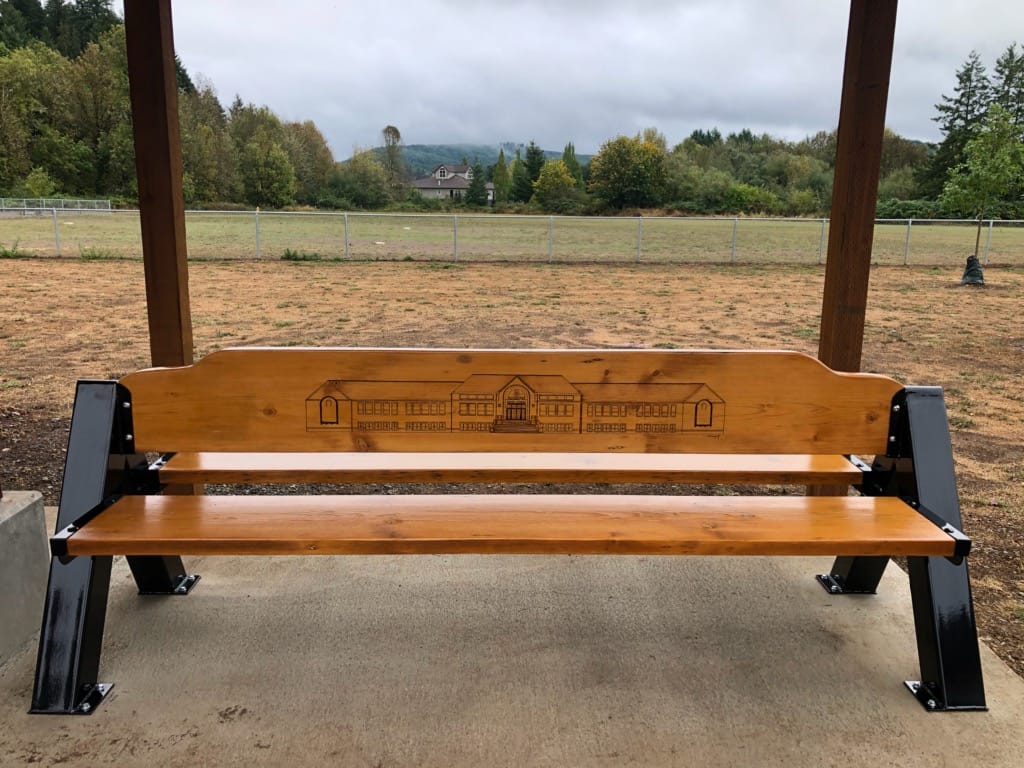 Grade School Memorial Bench