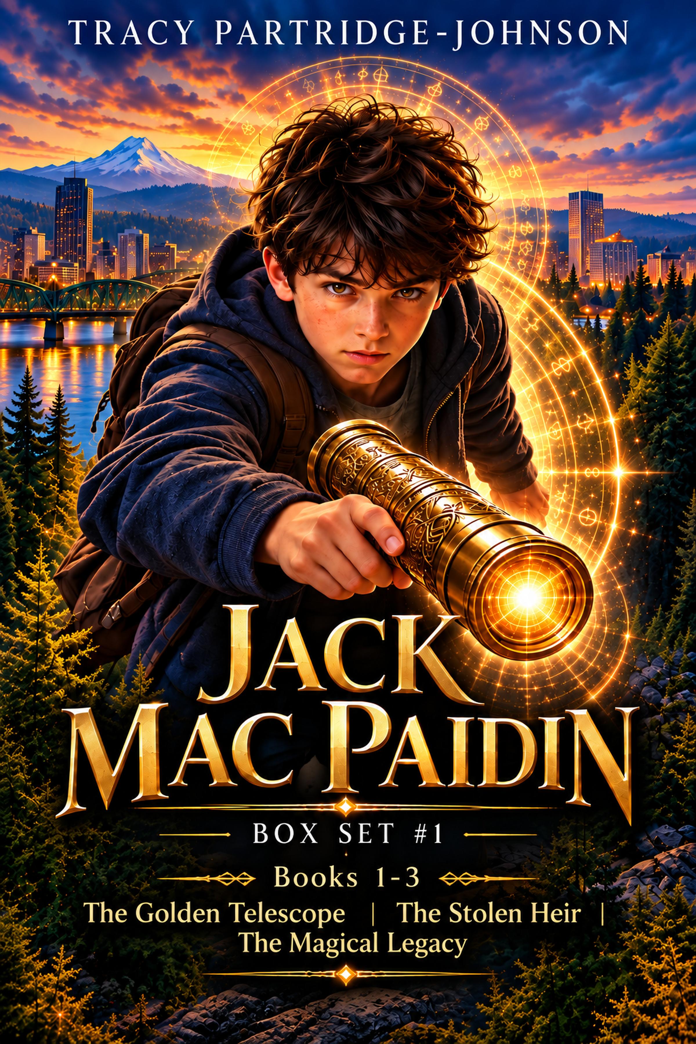 Jack Mac Paidin Box Set 1 fantasy book series, books 1-3